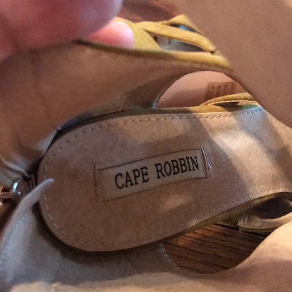 Camel heeled booties by Cape Robbin - Picture 6 of 6